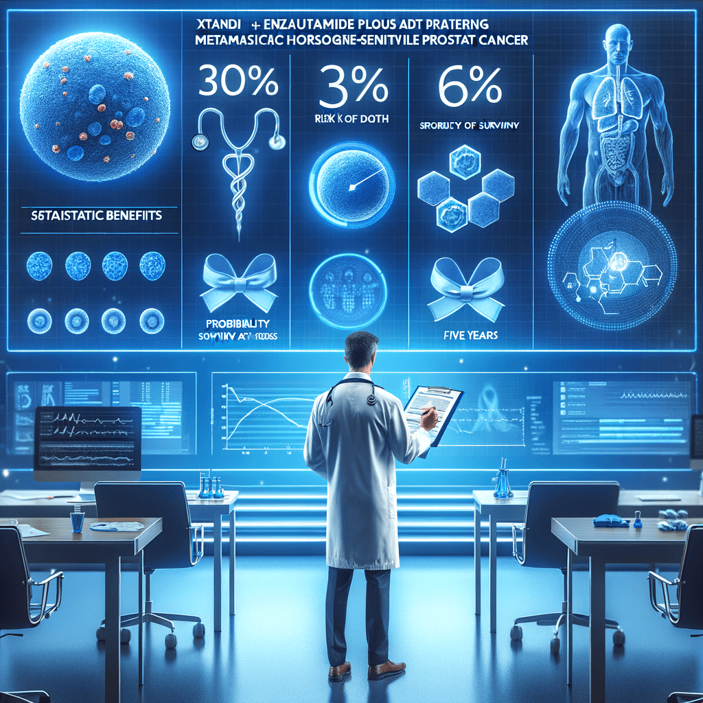 XTANDI Shows Long-Term Overall Survival Benefit in Metastatic Hormone-Sensitive Prostate Cancer